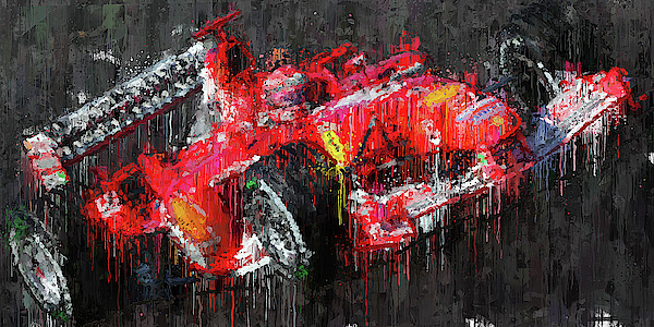Michael Schumacher, Ferrari - 34 by Andrea Mazzocchetti Michael Schumacher, Ferrari - 34 by Andrea Mazzocchetti